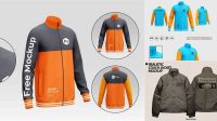 4693+ Mock Up Jaket Free PSD