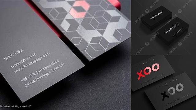 470+ Business Card Spot Uv Mockup For Free Download