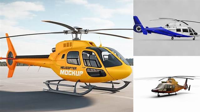 4703+ Helicopter Mockup Free Mockup PSD Free Download