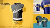 4703+ Jersey Baseball Mockup Download Free