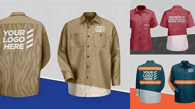 4707+ Work Shirt Mockup Psd Free Creative PSD Resources