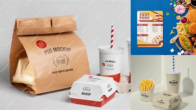 4710+ Fast Food Mockup Free PSD