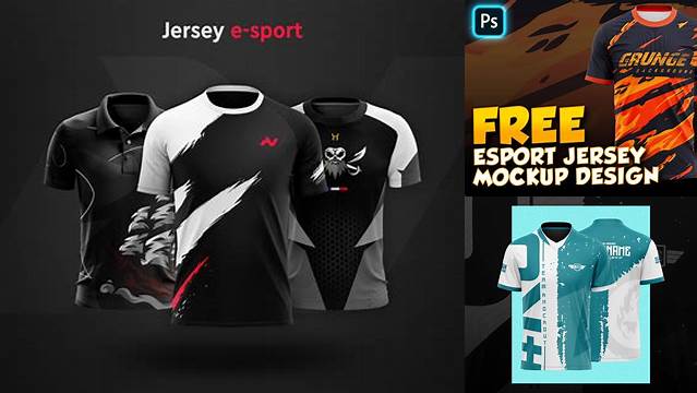 4711+ Mockup Jersey Esport Psd Free Creative Design Resource