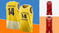 4715+ Jersey Basketball Mockup Psd Smart PNG Image