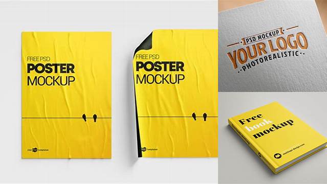 4717+ Yellow Images Free Mockup Download Easy Editable