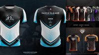 4727+ Esport Jersey Mockup Psd Free Free PSD