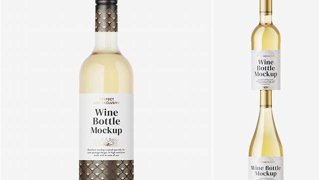 473+ White Wine Mockup Include TIFF