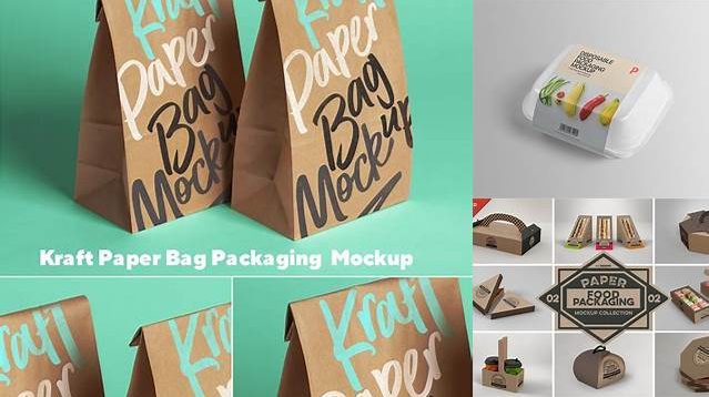 4736+ Paper Food Packaging Mockup Free Mockup Templates