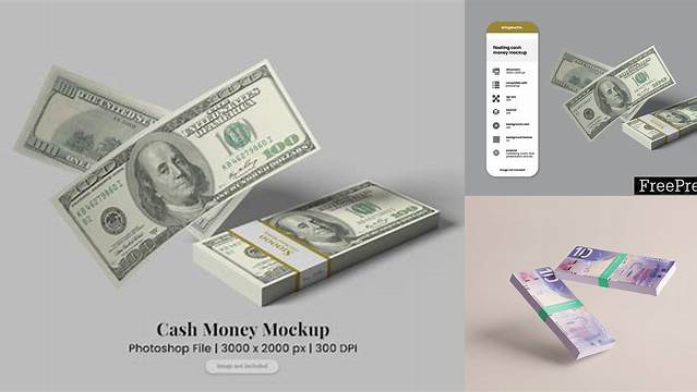 4742+ E Money Mockup Free PSD