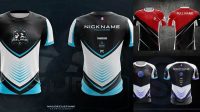 4744+ Esport Jersey Template Psd Free Best for Showcase