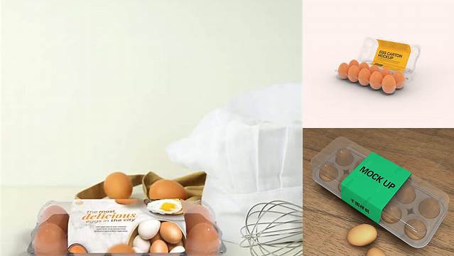 4758+ Egg Box Mockup Free Creative Design Resource