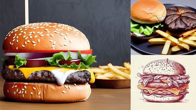 4762+ Graphic Burger Digital Download