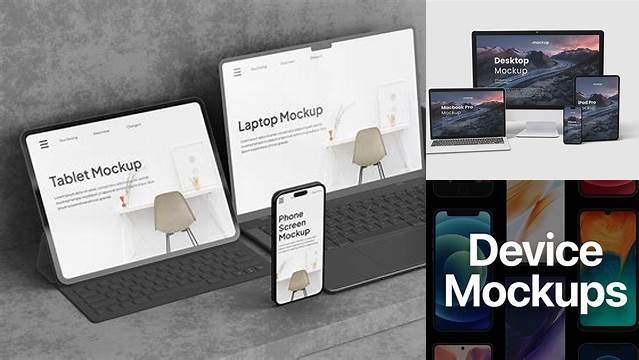 4769+ Free Device Mockup Creative Design File