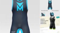 477+ Wrestling Singlet Mockup Exclusive Free PSD