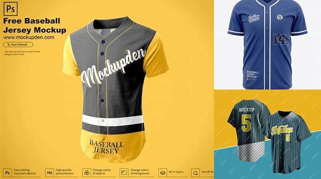 4781+ Baseball Shirt Mockup Download Free