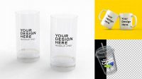 4783+ Glass Cup Mockup Free Free PSD