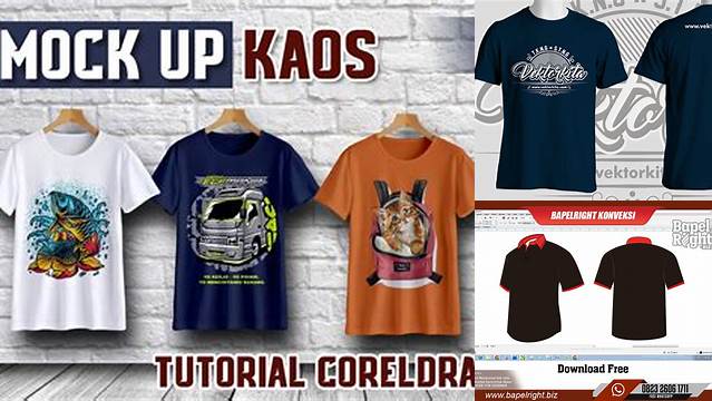 4795+ Mockup Kaos Coreldraw For Free Download