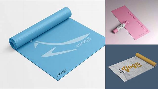 4796+ Yoga Mat Mockup Free PSD Download