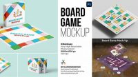 4797+ Board Game Mockup Free Mockup PSD