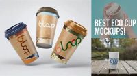 4810+ Mockup Eco Cup Easy Editable