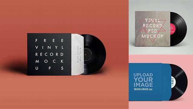 4813+ Vinyl Box Set Mockup Download PSD Now