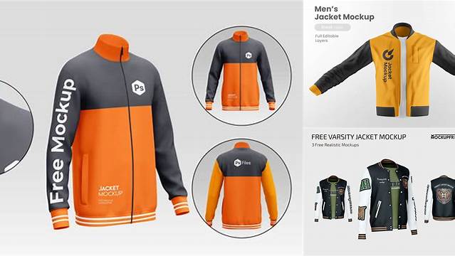 4815+ Jacket Mockup Psd Download Customizable PSD