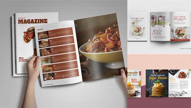 482+ Food Magazine Mockup Best for Showcase