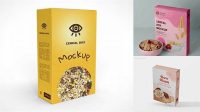 4821+ Cereal Box Mockup Free Download Professional PSD Template