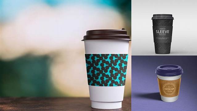 4824+ Cup Sleeve Mockups PSD Download