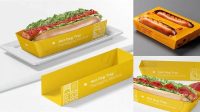 4831+ Hot Dog Packaging Mockup Free Digital Download