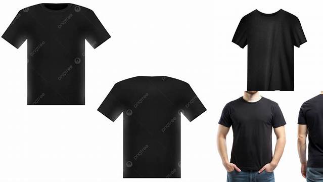 4840+ Mockup Kaos Hitam Png Download Customizable PSD