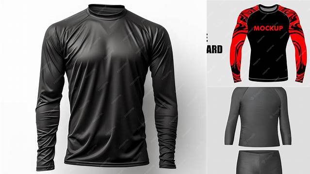 4849+ Rash Guard Mockup Versatile PSD Mockup File