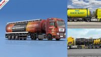 4858+ Tank Truck Mockup Free PSD Free Download