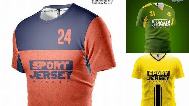 4859+ Jersey Futsal Mockup Free PSD