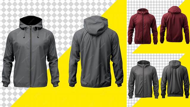 4863+ Mockup Windbreaker Smart PNG Image