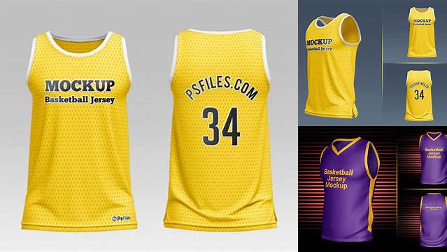 4878+ Mockup Jersey Basketball Free Best Free Mockup PSD