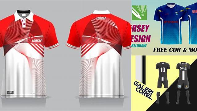 4878+ Mockup Jersey Polos Cdr Download Free