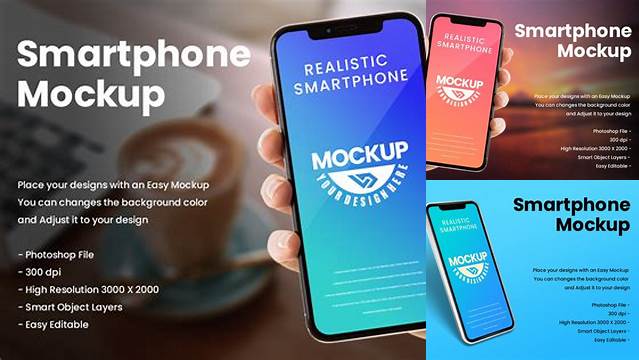 4879+ Mockup Handphone Creative Design Resource