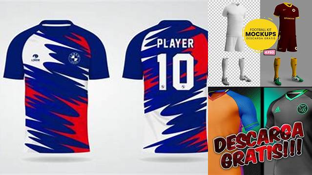 4903+ Descargar Plantillas De Camisetas De Futbol Para Photoshop Gratis Exclusive Digital PSD Resource