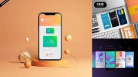 491+ App Mockup Erstellen Free PSD