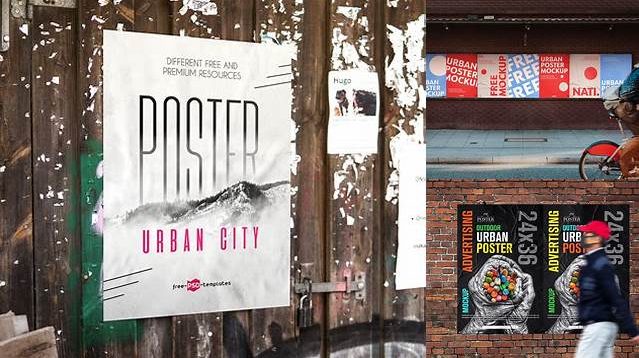 4910+ Urban Poster Mockup Free Download Creative Design Resource