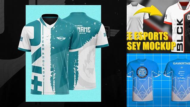 4916+ Esport T Shirt Mockup For Free Download