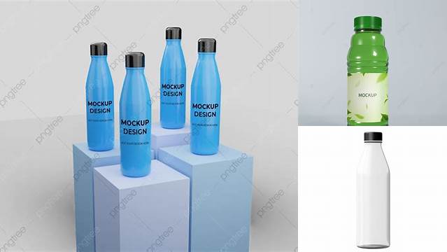 4916+ Mockup Botol Smart PNG Image