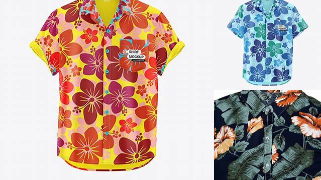 492+ Hawaiian Shirt Mockup Hight Resolution