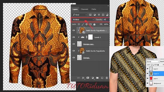 4922+ Template Baju Batik Untuk Photoshop PSD File for Designers