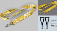 4930+ Lanyard Mockup Template Psd Free Free Graphic Resource