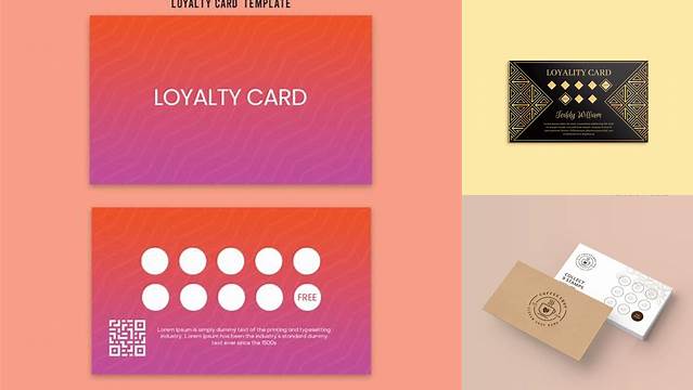 4931+ Loyalty Card Template Psd Free Advanced Editable PSD