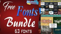 4944+ Premium Font Pack Free Download Include TIFF