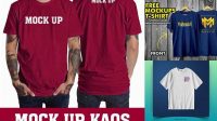 4945+ Download Mockup Kaos Depan Belakang Psd Gratis Free PSD