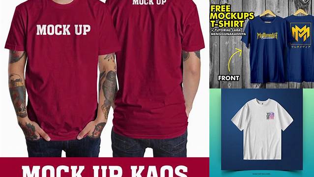 4945+ Download Mockup Kaos Depan Belakang Psd Gratis Free PSD